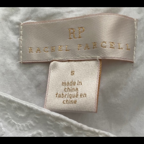 Rachel Parcell White Eyelet Ruffle Sleeve Jumpsuit - Picture 5 of 6